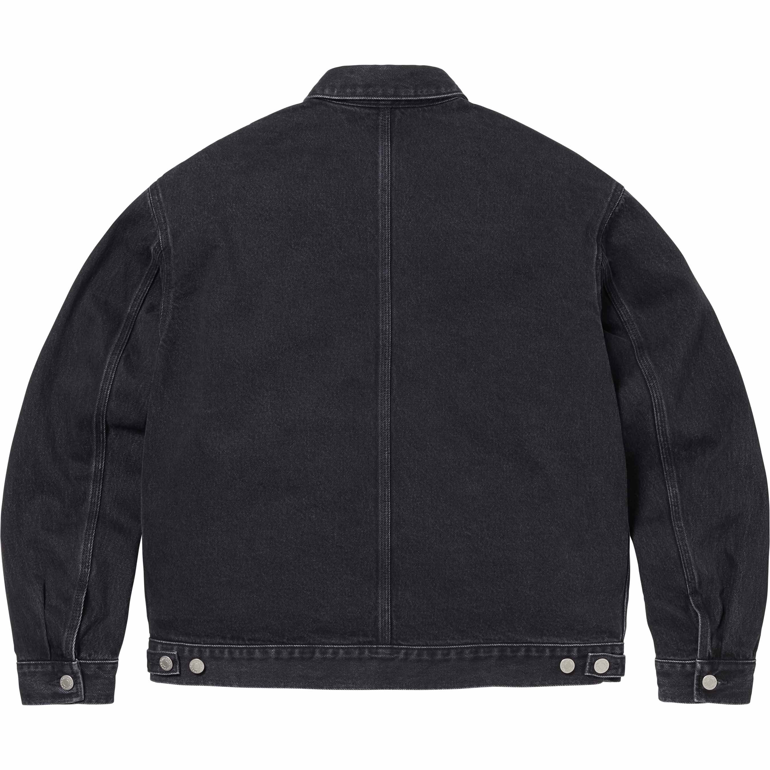 Denim Chore Trucker Jacket view 12